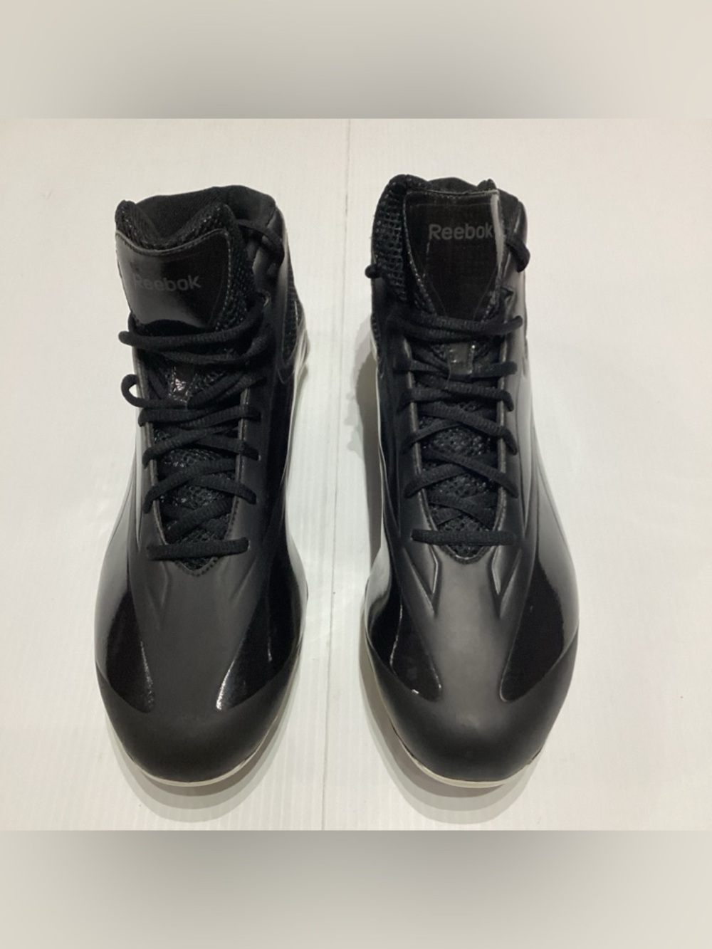 Reebok Men's Football Cleats ZigBlaze Mid Zig M5 size 13 Black J96503 New